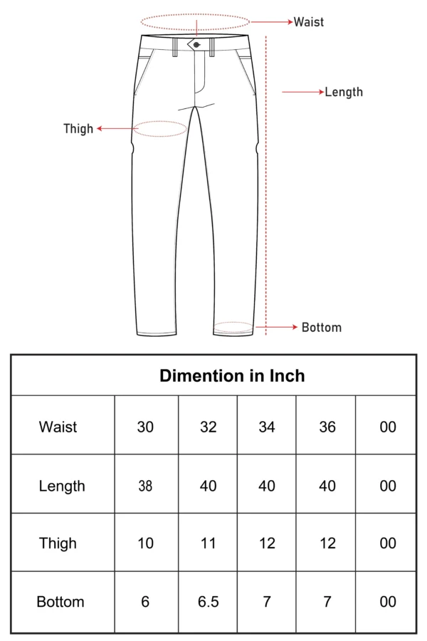 G-star blue size chart