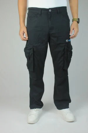 Mens Black Cargo