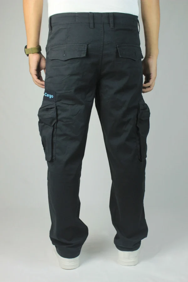 Mens Black Cargo