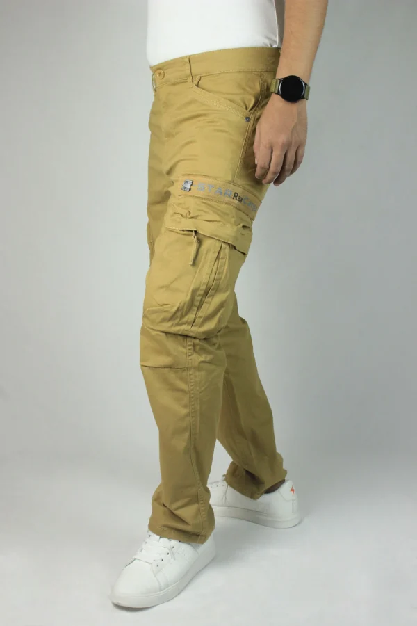 Mens Khaki Cargo