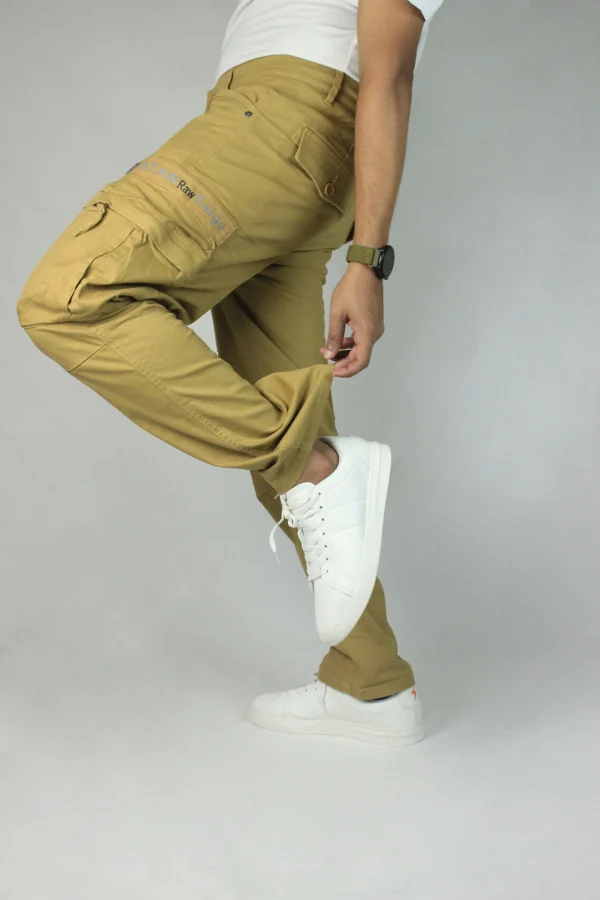 Mens Khaki Cargo