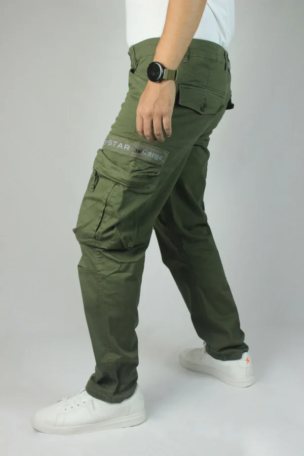 Mens Olive Cargo