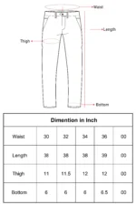 Rookies-1 Size chart