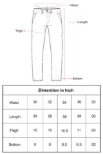 Rookies tone size chart