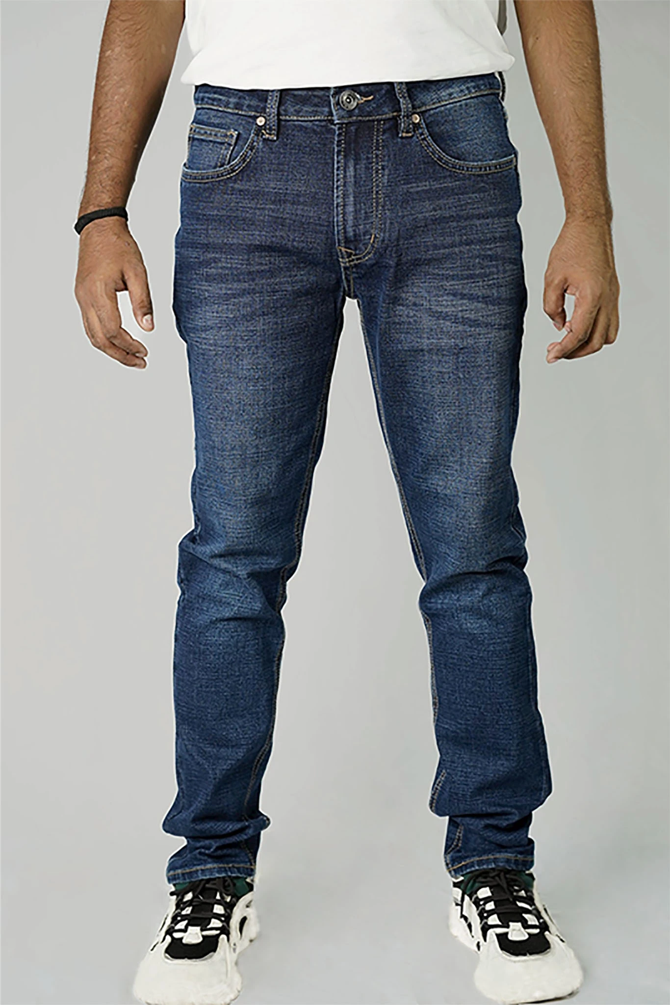 blue denim