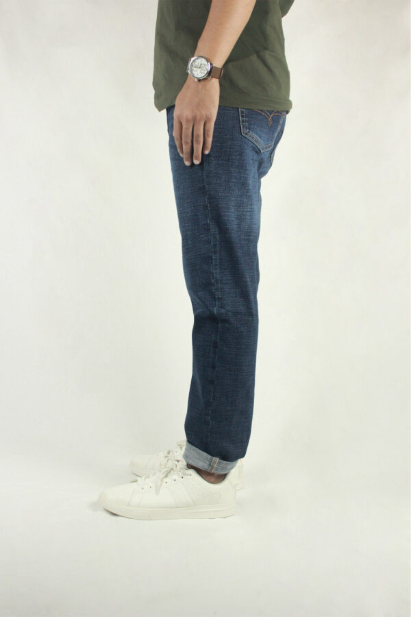 mens blue denim